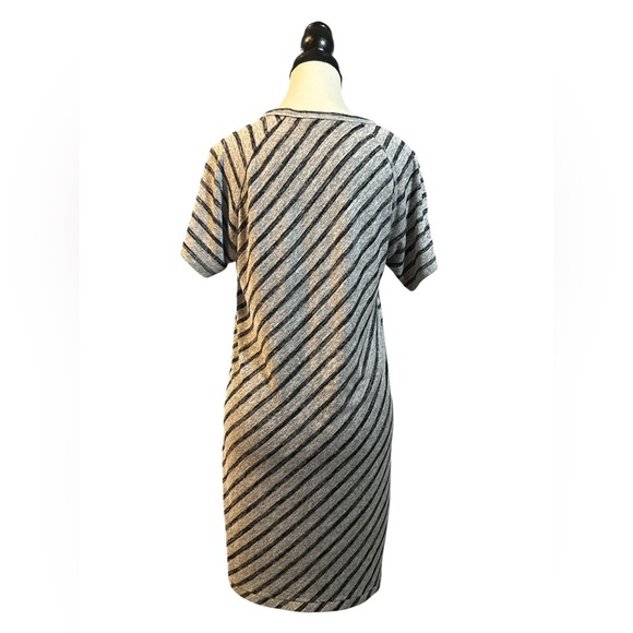 Rag & Bone Black and Gray Striped Mini Dress - Picture 9 of 9